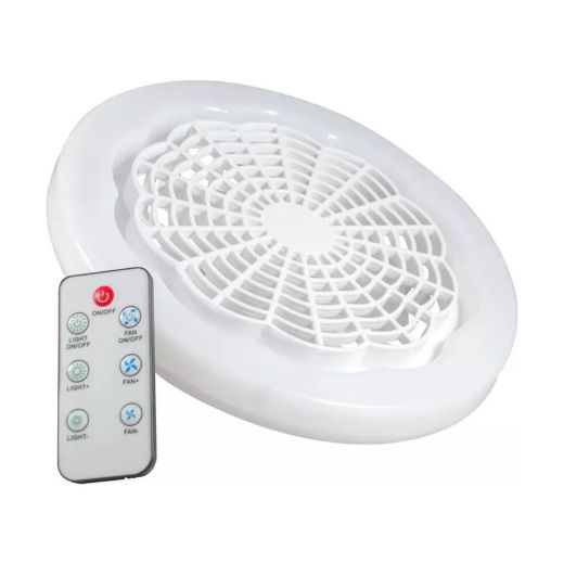Imagen de VENTILADOR 30W VENTI-01 4 VELOCIDADES CONTROL REMOTO  MARCA LUMICRAFT